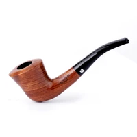 muxiang 10 smokingtools kit kevazingo woodtobacco pipes 9mm filter solid wood bent smoking pipe zulu masculine gift pipes ad0019