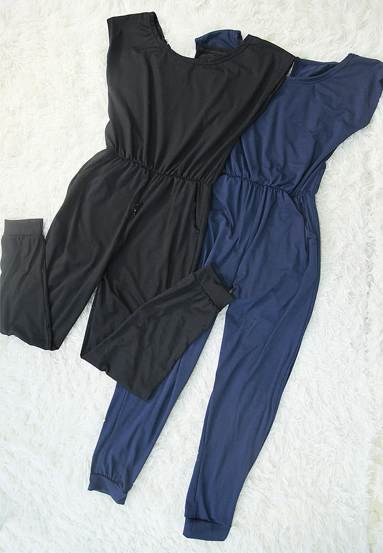 Комбинезон женский с открытой промежностью хлопковый двойной молнией |