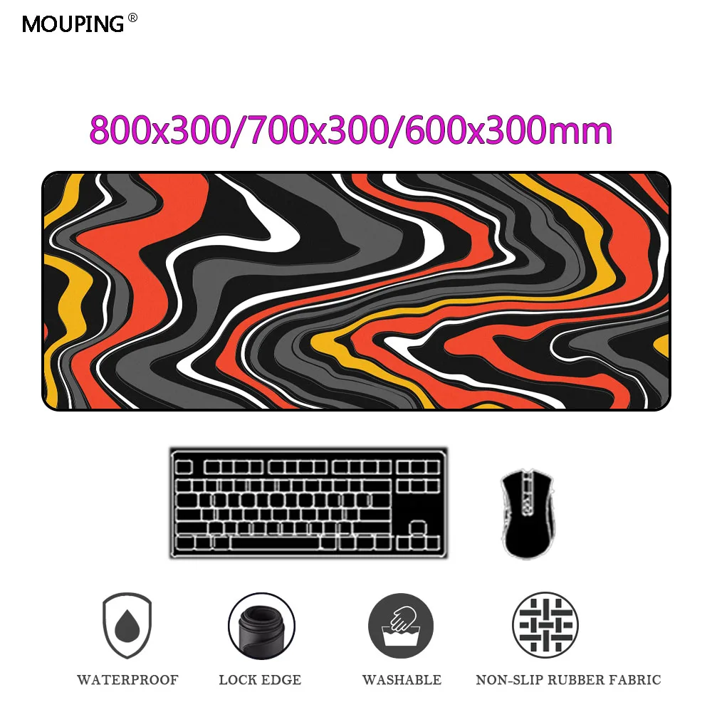 

Art Table Strata Bold Mouse Pad Company Gaming Accessories Mausepad Gamer Keyboard Desk Mat Carpets Deskpad Rubber DropShipping