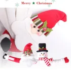 Рождественские застежки-крючки для штор, застежки для завязывания, застежки, зажимы для окна, дома, спальни, мультфильм, Рождество, быстрое украшение с зажимом #4