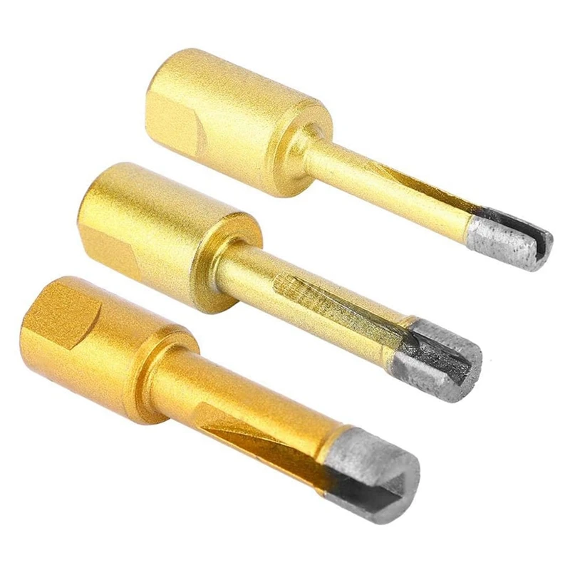 

5PCS Angle Grinder Hole Saw Diamond Drill Bit Hole Opener Marble Glass Ceramic Cutting Tool