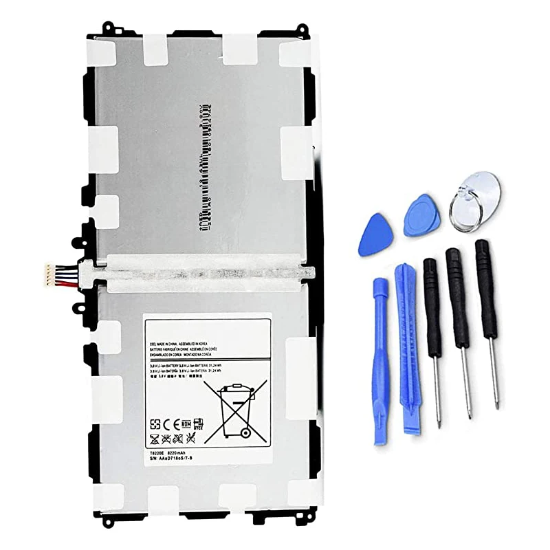 7XINbox T8220E 3.8V 31.24Wh 8220mAh Battery Replacement for Samsung Galaxy Tab Pro 10.1 2014 Edition SM-P600 SM-P601 SM-P602