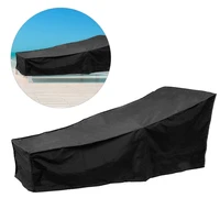 lounge chair cover outdoor chaise dustproof waterproof cover patio garden furniture recliner woven polyester protection cover