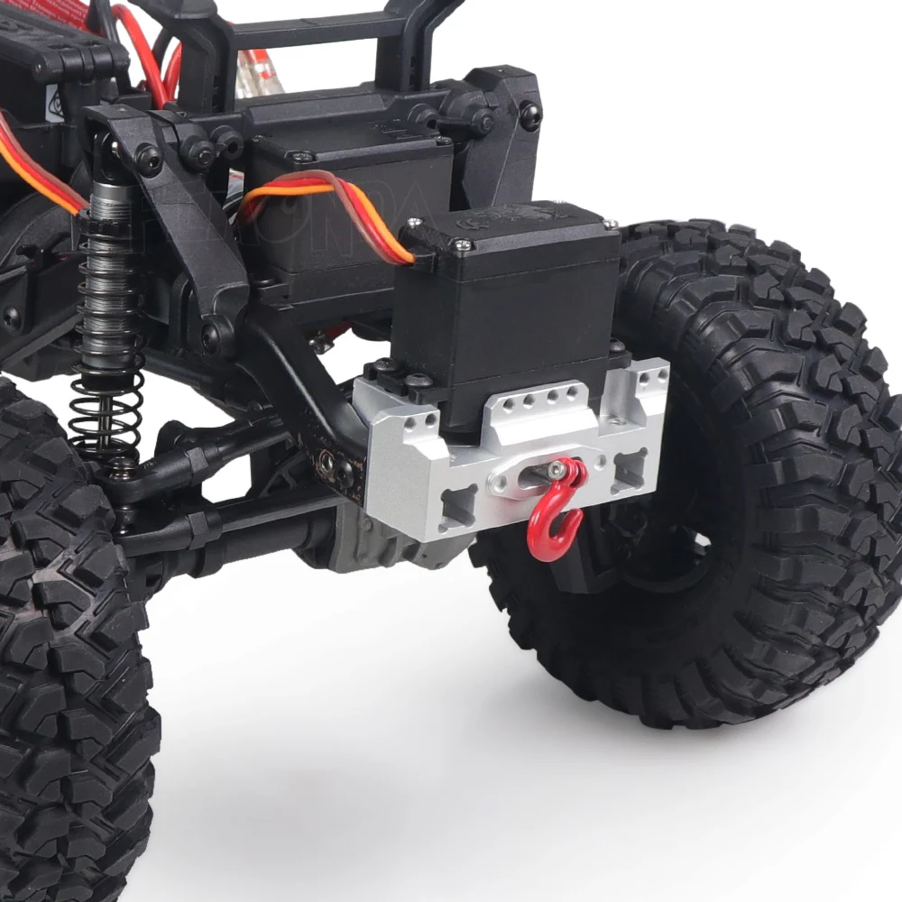 TRX4 CNC Алюминиевый Многофункциональный держатель переднего бампера серволебедка