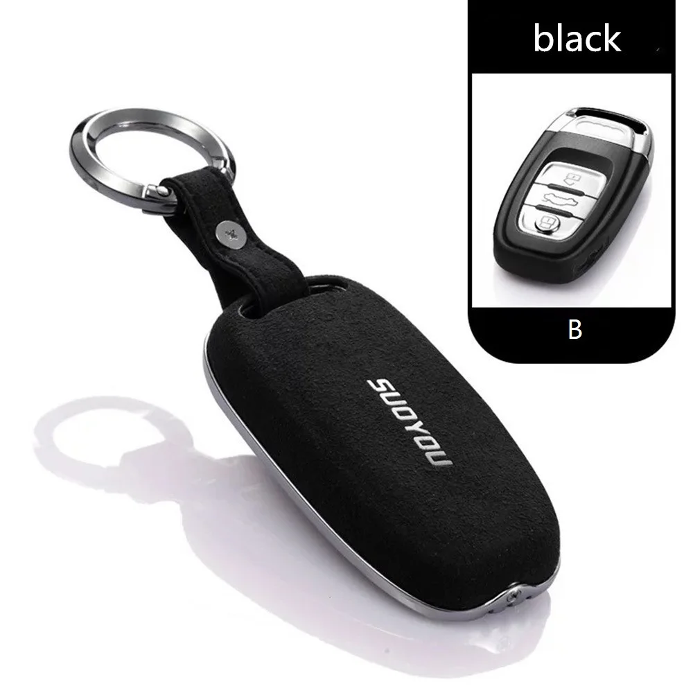Чехол для автомобильного ключа из оцинкованного сплава Audi C6 A7 A8 R8 A1 A3 A4 A5 Q7 A6 C5 B9 4m TT