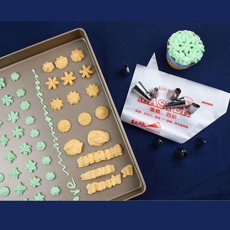 3 Размер 100 шт одноразовый мешок для теста кондитерские кекс украшения сумки Fondant