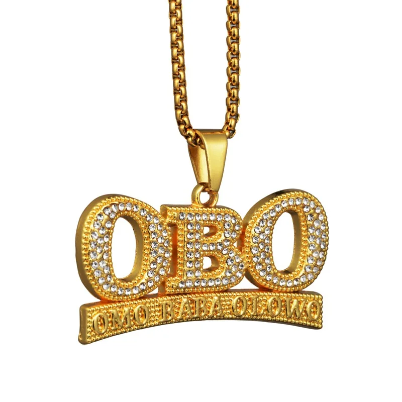 Подвеска в виде надписи с кристаллами стиле хип хоп подвеска из сплава золотого и
