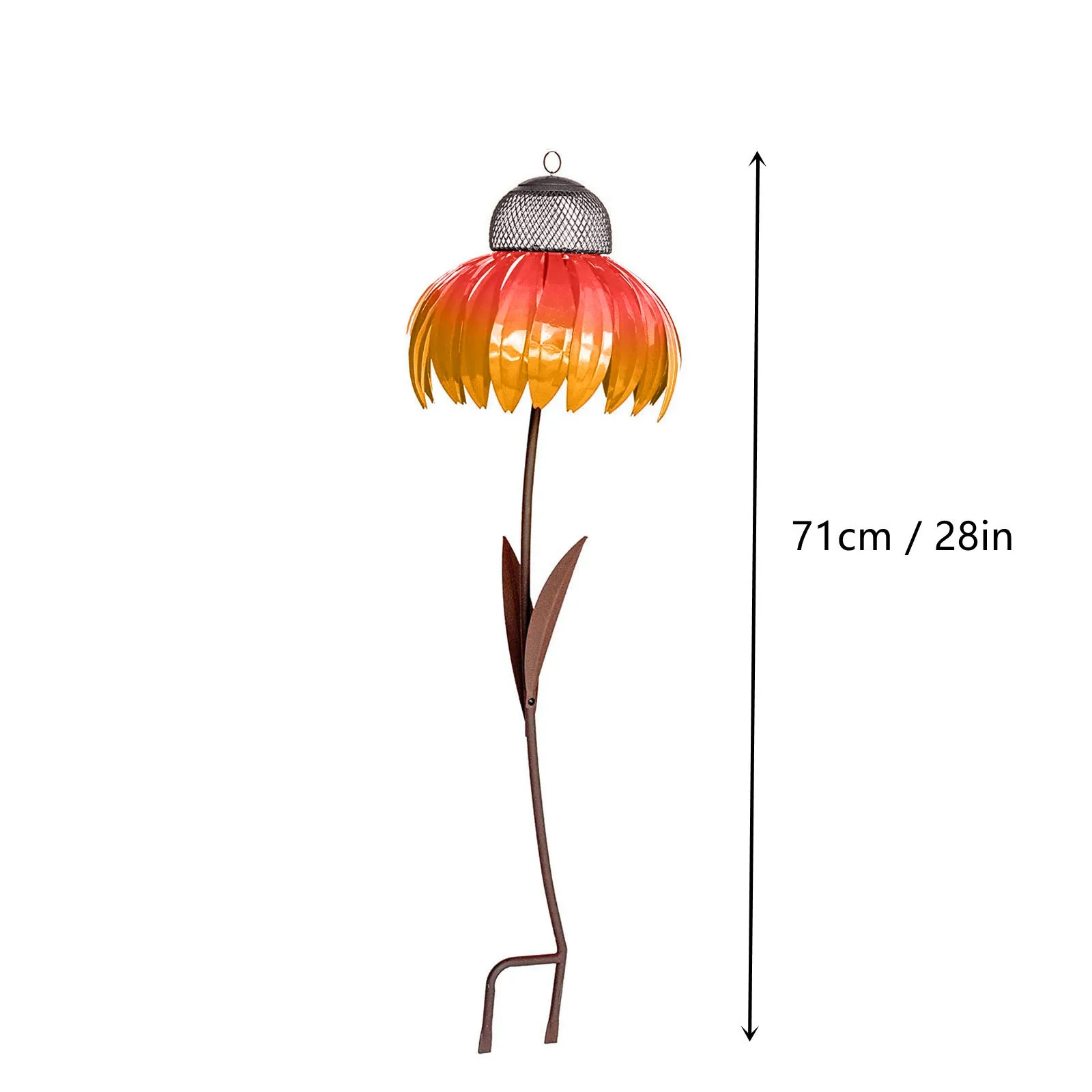 

Sensation Pink Coneflower Bird Feeder Window Garden Flower Bird Feeder Outdoor Garden Yard Lawn Decoration Picaflor Comedero