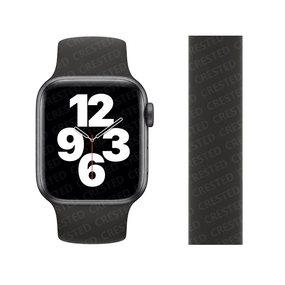 

iWatch Band 38mm 42mm Elastic Belt Silicone bracelet Solo Loop for Apple Watch Band 44mm 40mm Apple watch serie 5/4/3/SE/6 Strap
