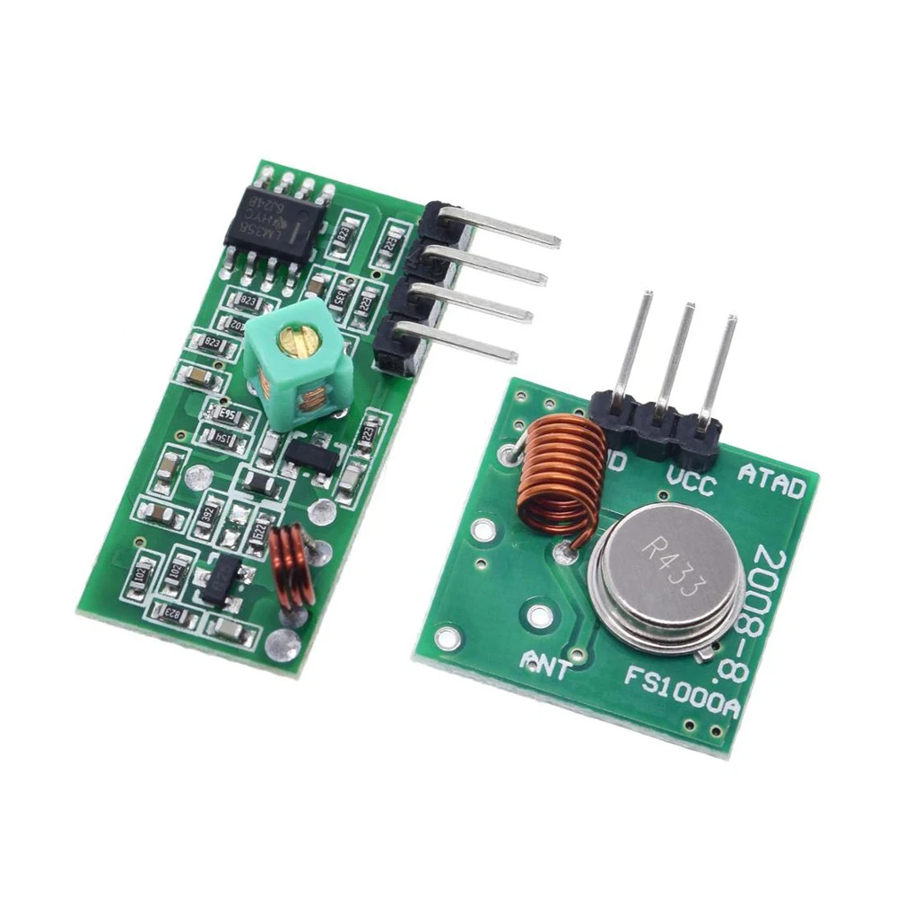 Модуль связи 315 мгц радиочастотный передатчик и приемник для arduino/ARM/MCU WL diy МГц/433