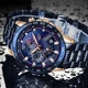 LIGE Mens Watches Top Brand Luxury Business Stainless Steel Waterproof Chronograph Male Quartz Clock Watch Men Relogio Masculino Other Image
