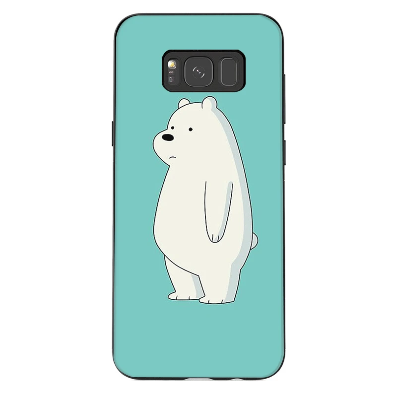 Чехол для телефона samsung M10 M20 M30 M40 S6 S7 край S9 S8 S10 S10E Plus Note 8 9 10 мультфильм Голые
