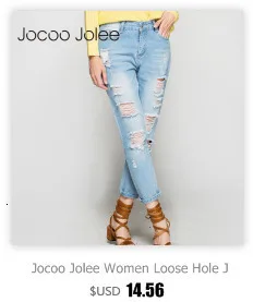 Jocoo Jolee брюки-карандаш с высокой талией, джинсы, Сексуальные облегающие джинсы для женщин, уличный стиль, Эластичные Обтягивающие Брюки, брюки, новинка