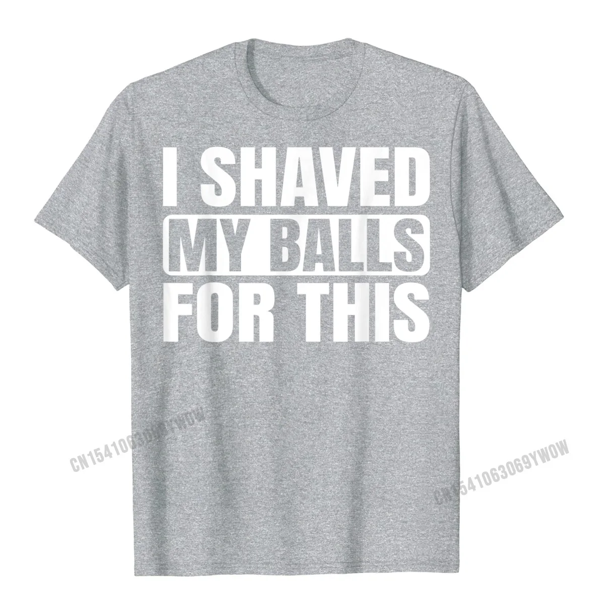 Забавная Подарочная Футболка I shave My Balls для мужчин топ с принтом футболки топы