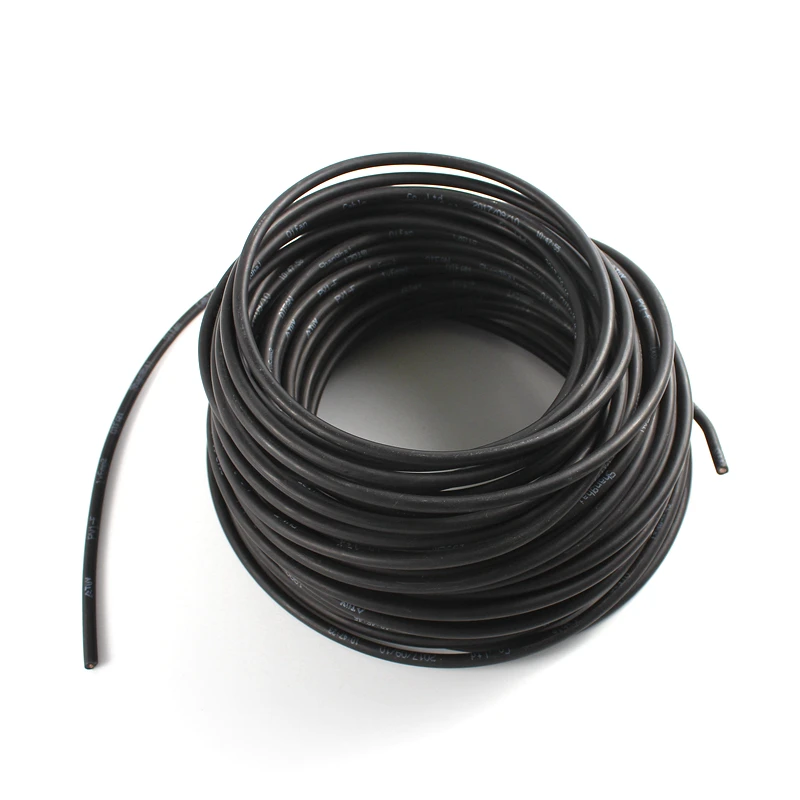 10 м/лот 2,5 мм2 14AWG кабель для солнечных модулей фотогальваническая мощность медный удлинитель MC4 разъем Diy Панель Модуль светодиодный светильник Blakc красный