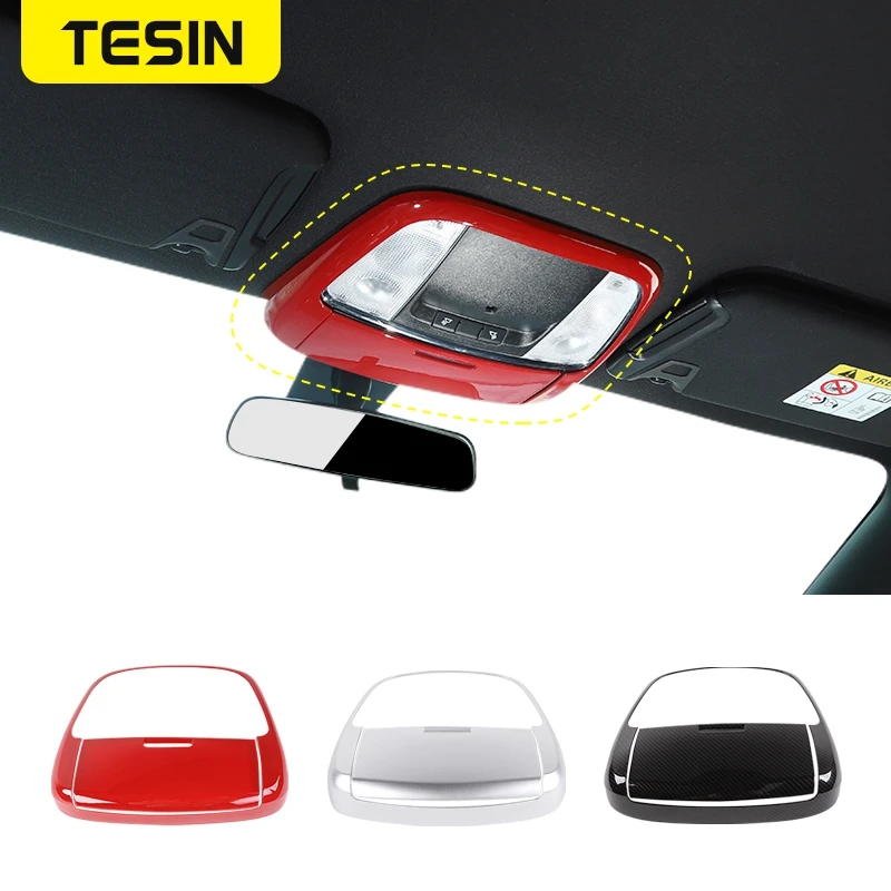 TESIN автомобильная крыша светильник ПА для чтения декоративная крышка наклейки