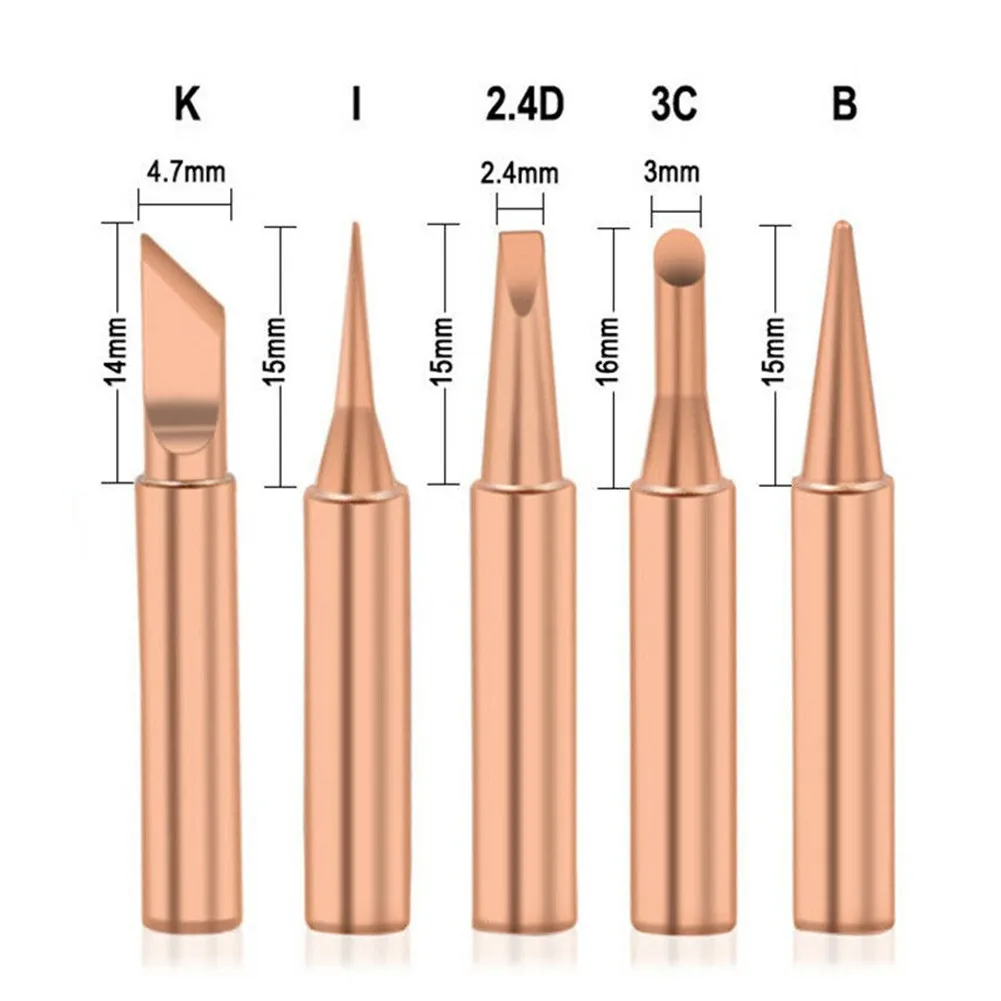 

900M-T-2.4D Soldering Tips 900M-T-3C 900M-T-B 900M-T-K Handle Adapter Hardness