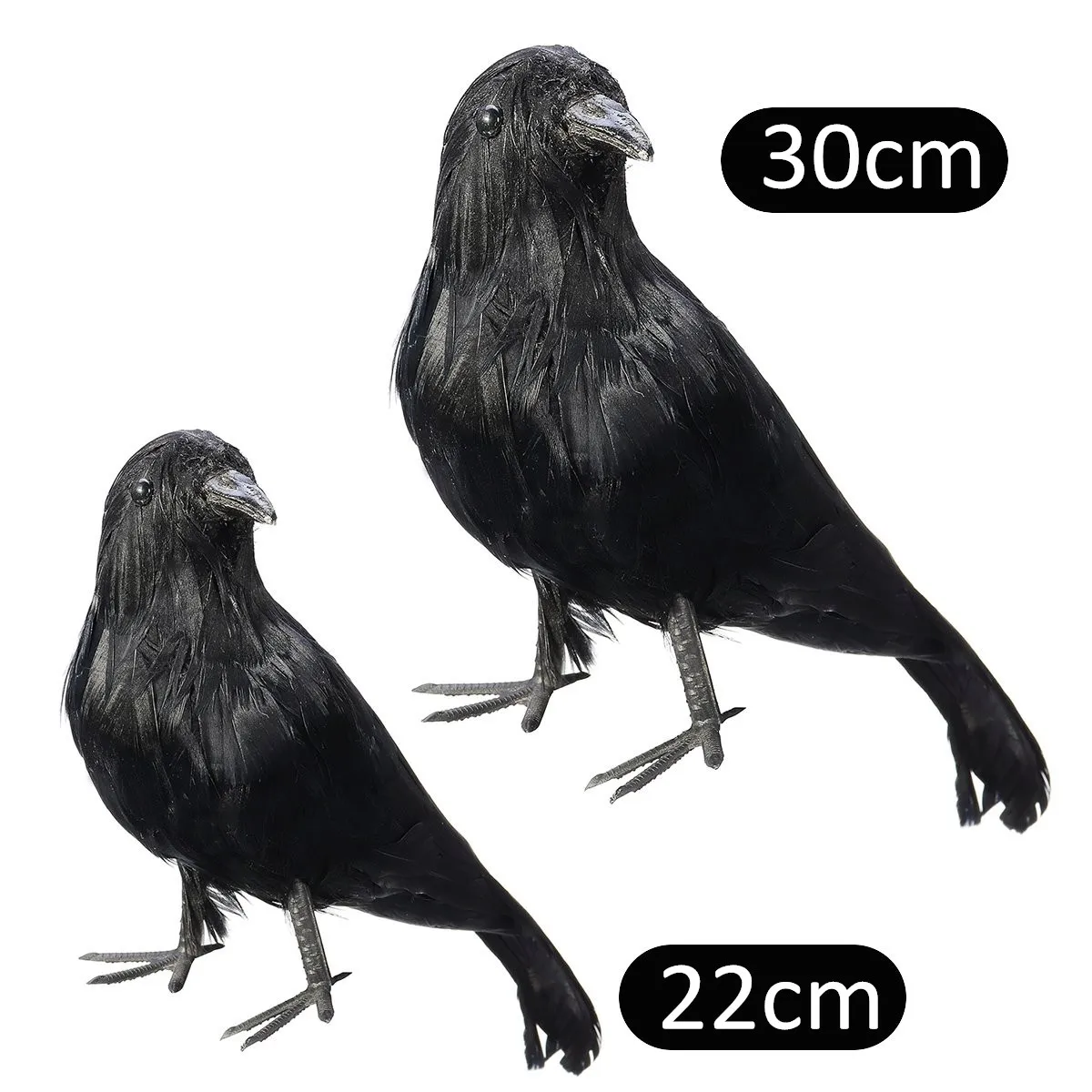 Искусственная ворона модели птиц миниатюры украшение для пасхи дома Имитация