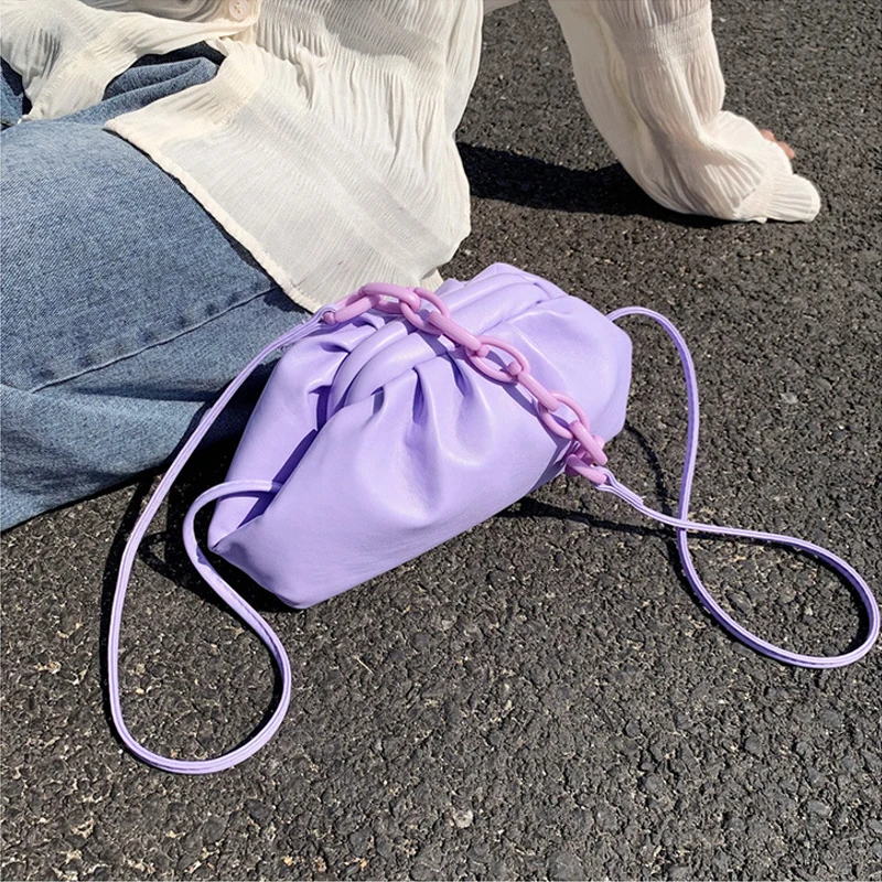 Женская сумка через плечо мессенджер из искусственной кожи карамельных цветов