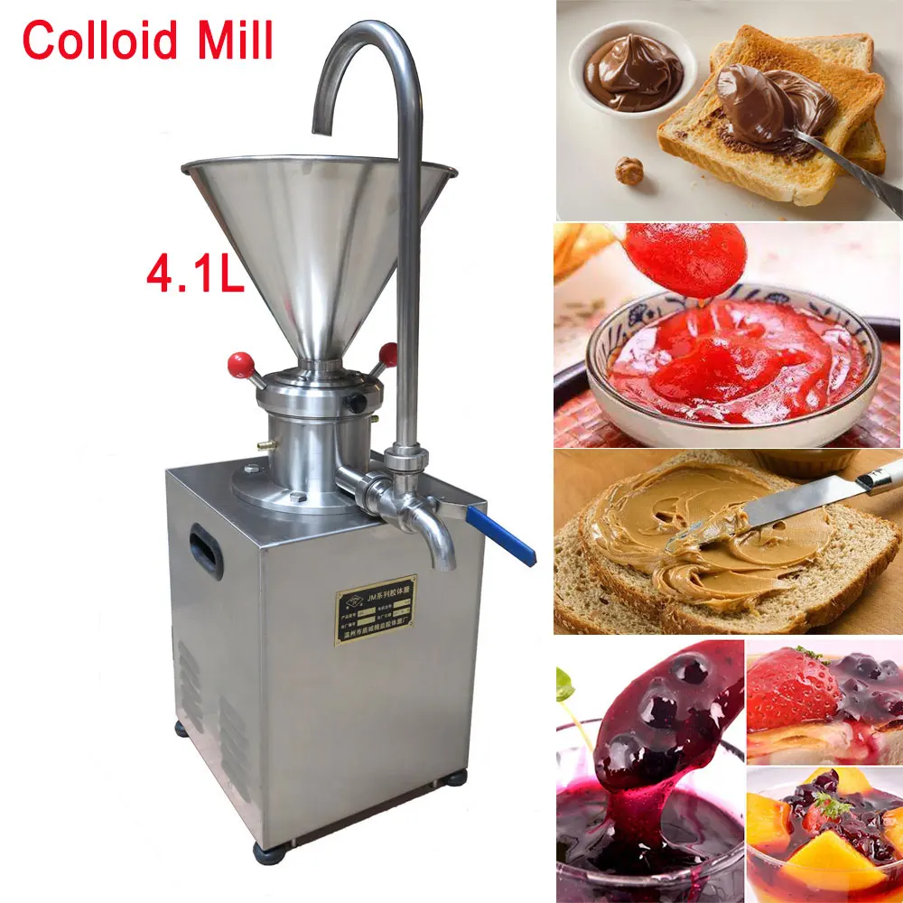 Blueberry Jam Colloid Mill Chocolate Tomato Grease Sesame Peanut Butter Machine for Food/Chemical/Pharmaceutical/Daily Chemical
Blueberry Jam Colloid Mill Chocolate Tomato Grease Sesame Peanut Butter Machine for Food/Chemical/Pharmaceutical/Daily Chemical