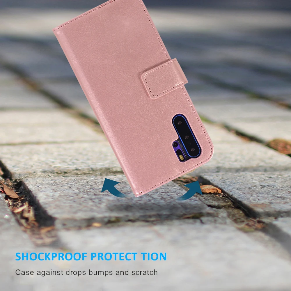 luxury zipper wallet p40lite flip leather case for huawei p40 p30 p20 mate 10 20 pro lite p30pro magnetic card phone bags cover free global shipping