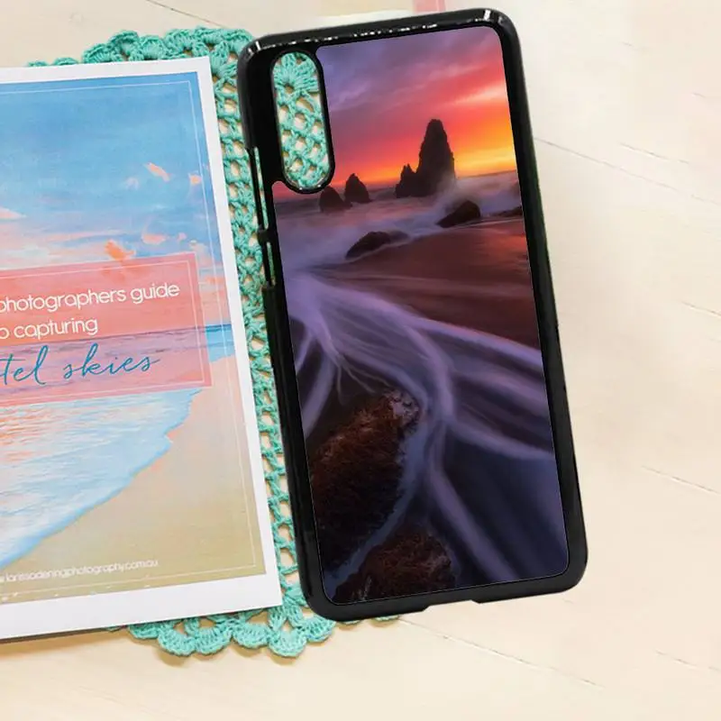 

Alpine landscape mobile fundas Phone Case PC for iPhone 11 12 pro XS MAX 8 7 6 6S Plus X 5S SE 2020 XR