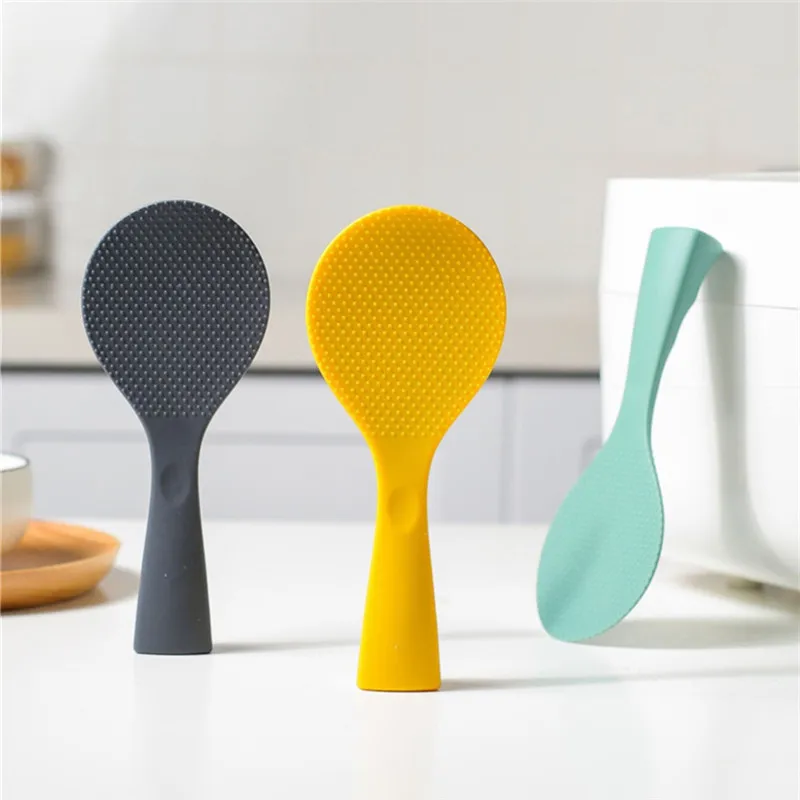 

Hot Sale Non-Stick Kitchen Cooking Tools Silicone rice spoon