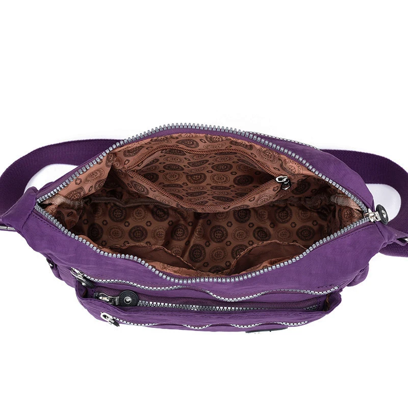 Новые женские сумки-мессенджеры водонепроницаемые нейлоновые сумки Женская