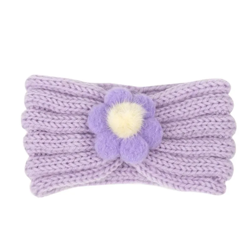 Autumn Winter New Baby Knit Headbands Soft Warm Newborn Turban Infant Toddler Boy Elastic Hair Bands Girl Accessories | Мать и ребенок
