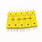 Разъемы типа K папамама, мини-разъемы для термопары, датчики типа K