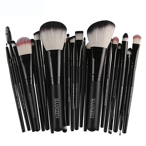 

22pcs/set Cosmetic Make Up Brush Set Professional Foundation Blusher Face Powder Eyebrow Lip Brushes Set Color Makeup Brush G50