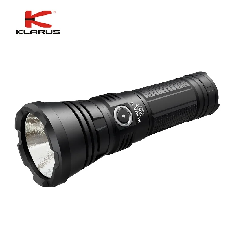 

2021 KLARUS G20L LED Flashlight CREE XHP70.2 P2 3000 Lumens High Power Tactical Flashlight Led Torch with 26650 Li-ion Batteries
