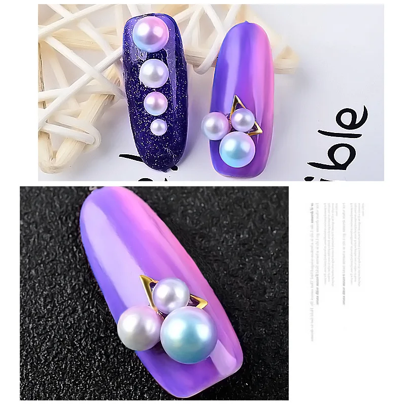 Kalvaro1Box 3D украшения для ногтей декор из сплава Bling Стразы обертывание ногтей жемчуг аксессуары Шарм Блеск Советы DIY