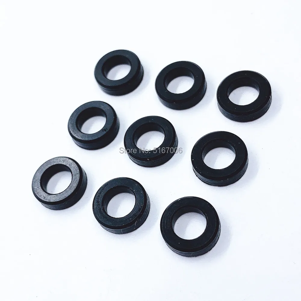 Резиновые уплотнения 100Ppcs для топливного инжектора 11 5*6 6*3 4 мм Верхняя подача