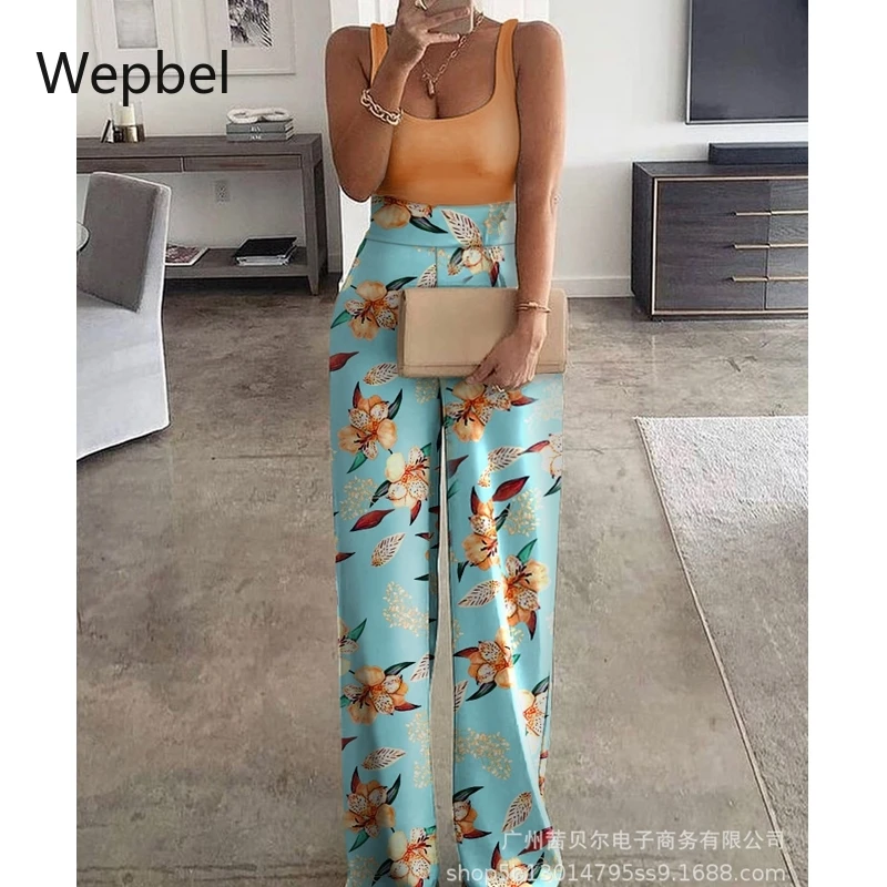 

Wepbel комбинезоны с высокой талией комбинезоны модные комбинезоны для женщин без рукавов жилет Цвет одинаковая комбинезон с высокой талией в...