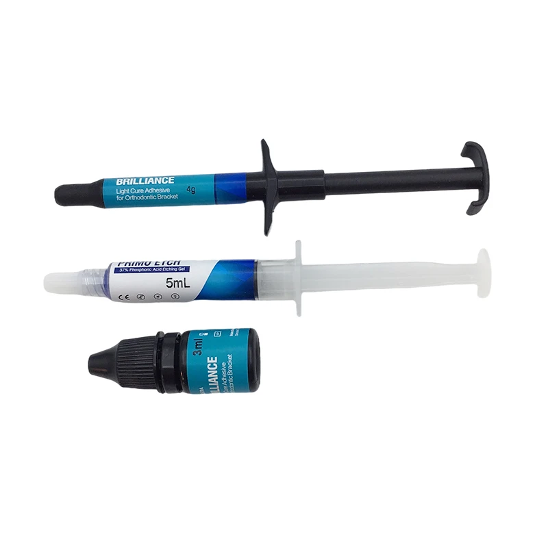 Клей для отверждения зубного света ортодонтического кронштейна 1 комплект |
