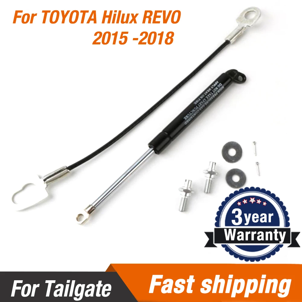 Для TOYOTA Hilux REVO 2015 2016 2017 2018 подъемник задней двери опора нержавеющая газовая