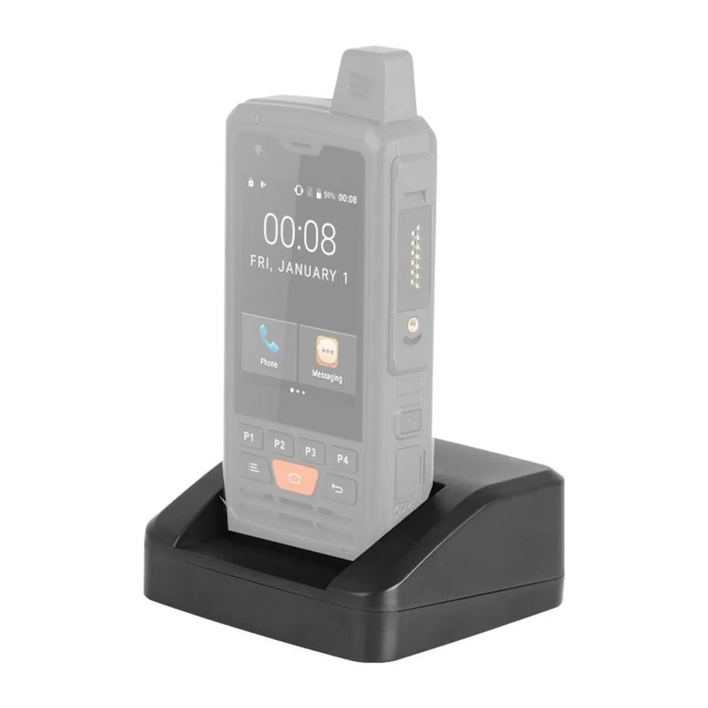 Настольное зарядное устройство для Anysecu 4G P3 POC Radio UNIWA F50 Walkie Talkie|Запчасти и