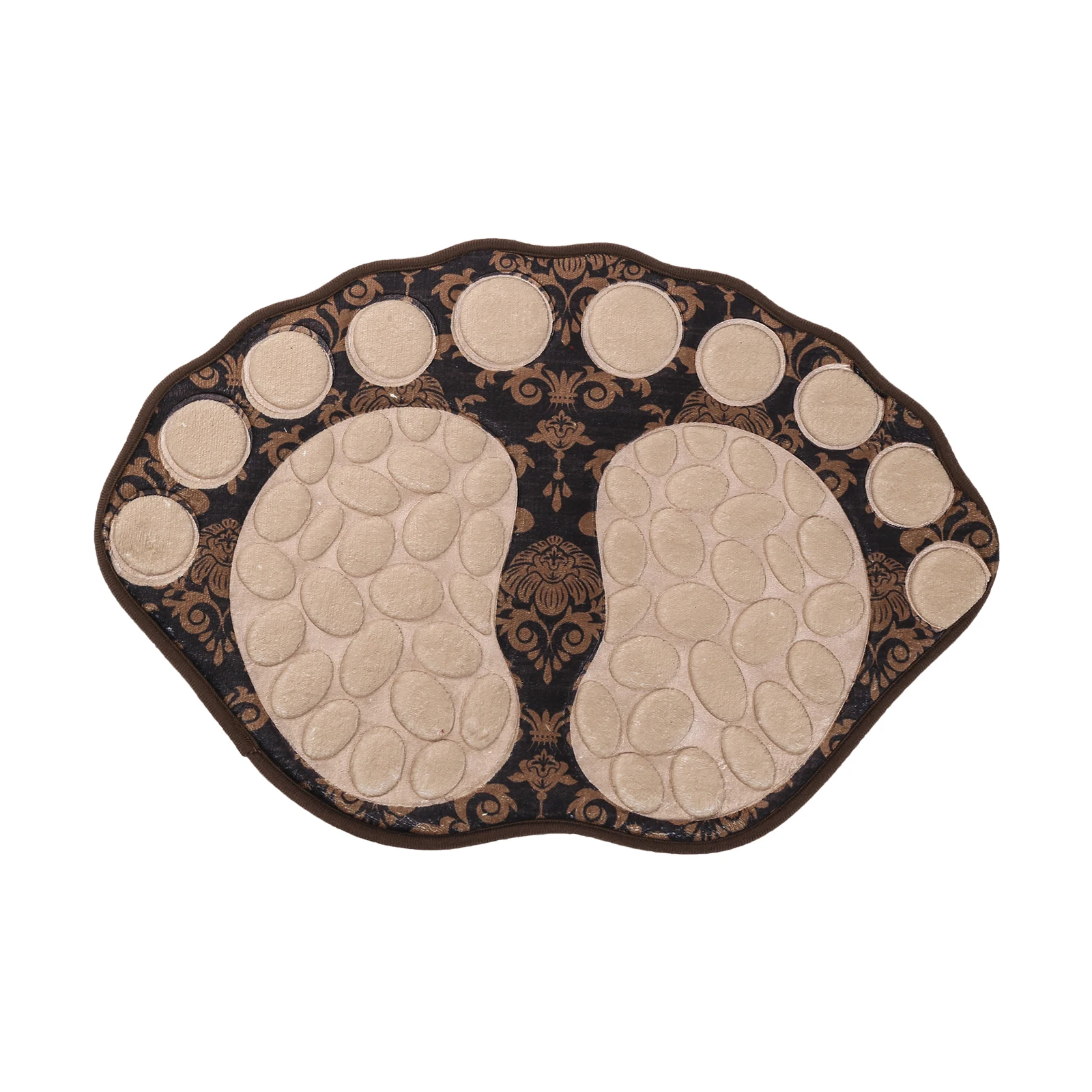 Модный плюшевый коврик с большим носком для ванной впитывающий фланелевый