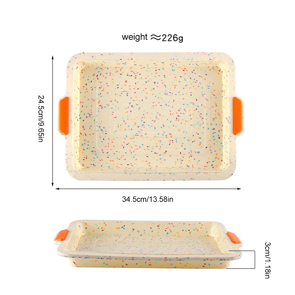 

Rectangular Silicone Bread Pan Mold Toast Bread Mold Cake Tray Long Square Cake Mould Bakeware Non-stick Baking Tools
