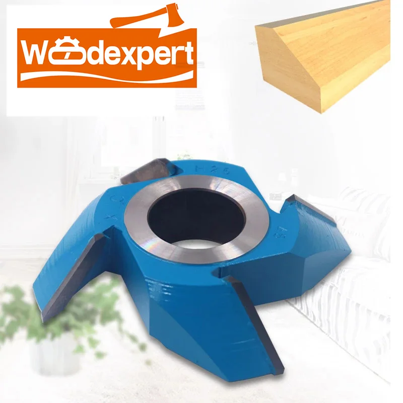 Интегрированный угловой резак TCT 45 градусов для шпинделя формировальной машины