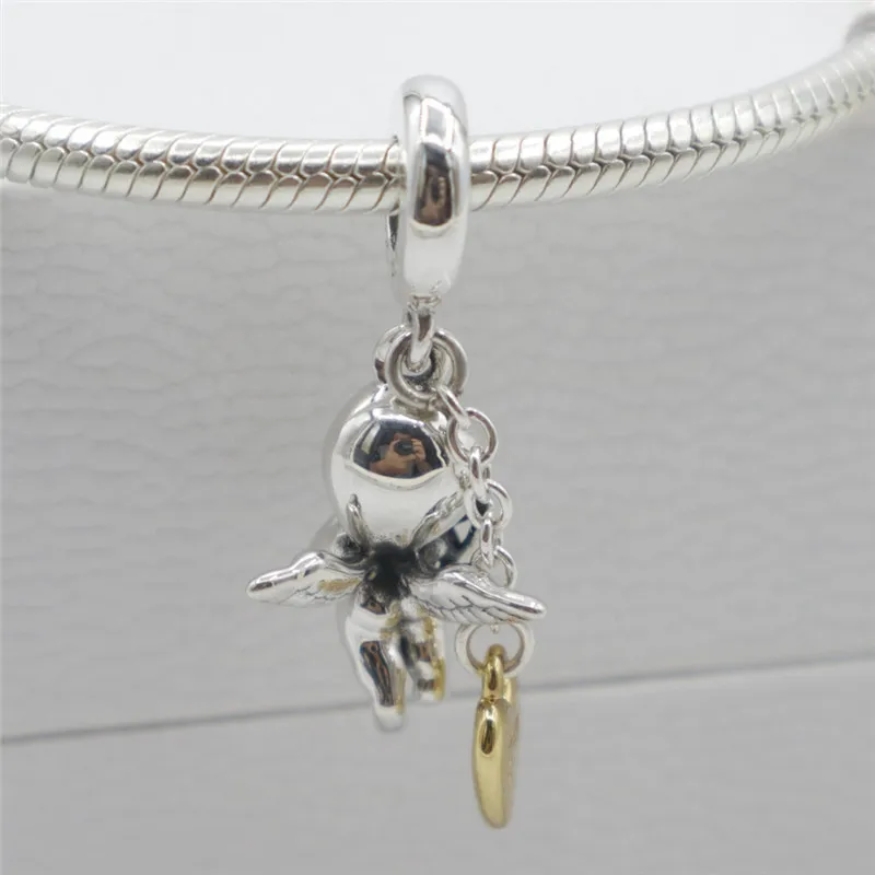 

Pandach New Arrival Cupid Beads Charms For Love 100% 925 Sterling Silver DIY Jewelry Hot Sale For Women Party Gift CMC007