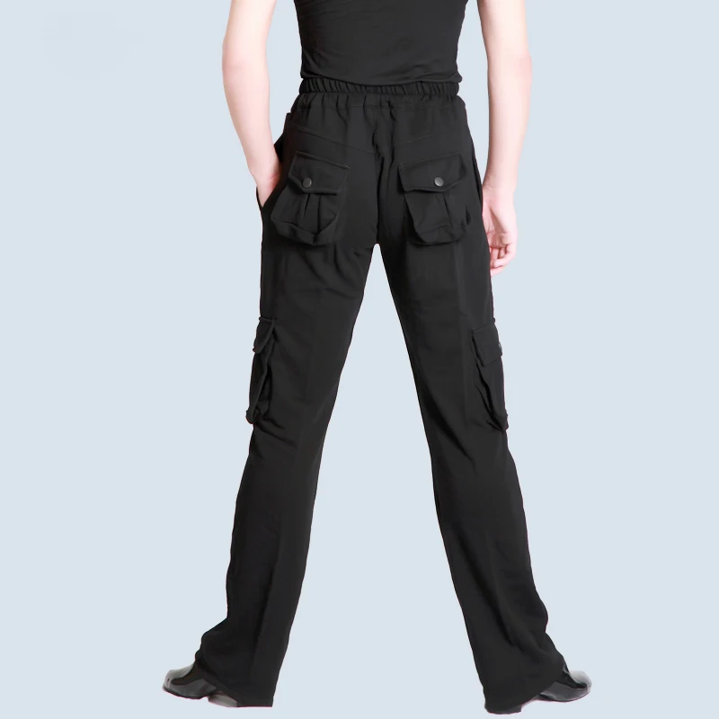 Брюки для латиноамериканских танцев хлопковые с карманами | Тематическая одежда