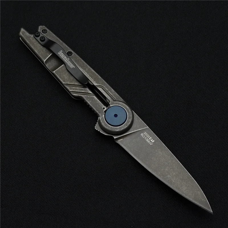 Kershaw 2035 складной нож 8cr13mov лезвие стальная ручка Карманный открытый кемпинг охотничий нож Тактический выживания EDC инструмент