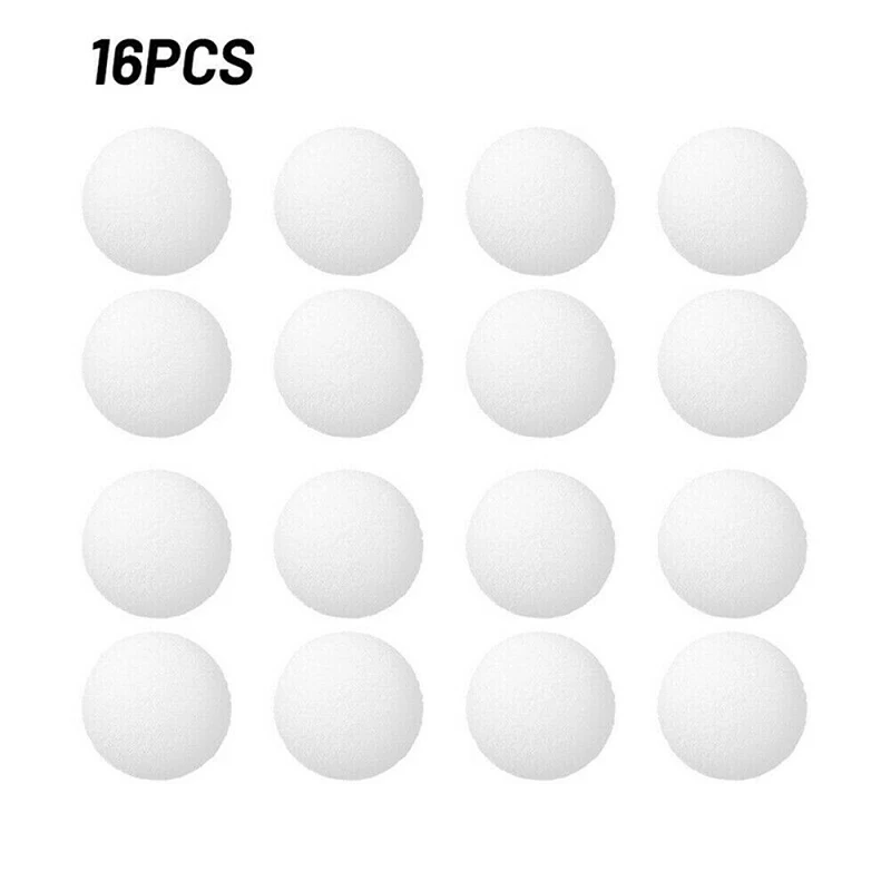 

16PCS Sponge Ball Oil Absorbing Swimming Pool Hot Tub Dirt Scum Cleaner Absorber