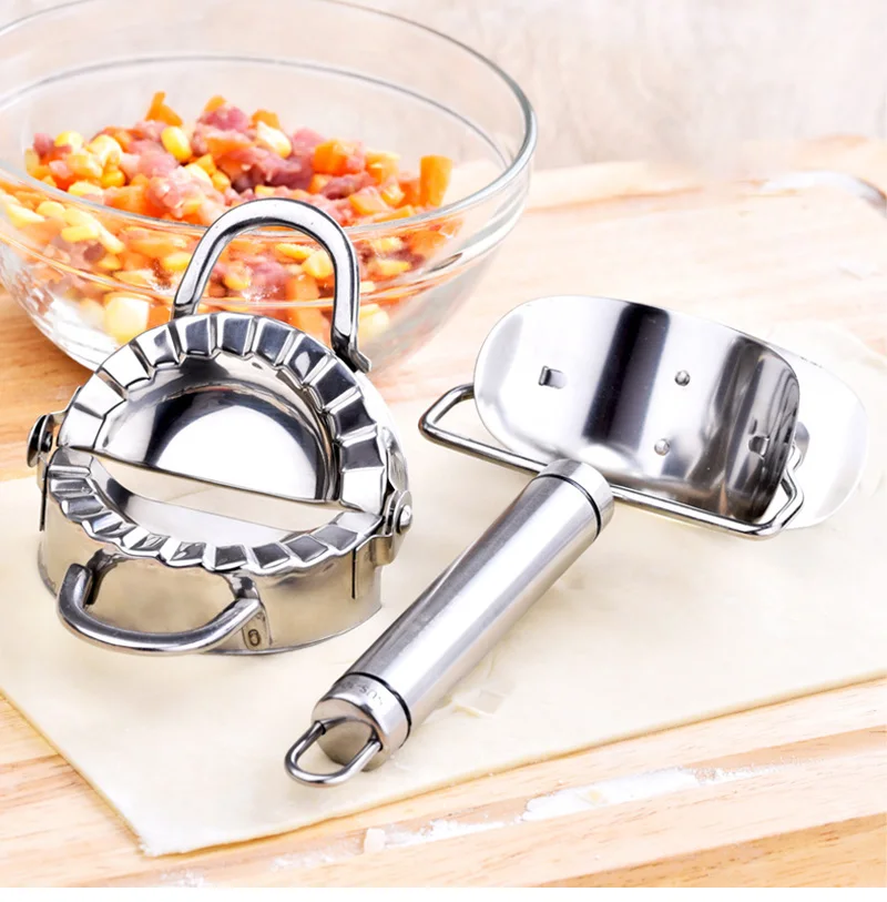 Dumpling Mold Household Dumpling Wrapper Cutter Making Machine Cooking Pastry Tool Kitchen Accessory Labor Saving Jiaozi Tool