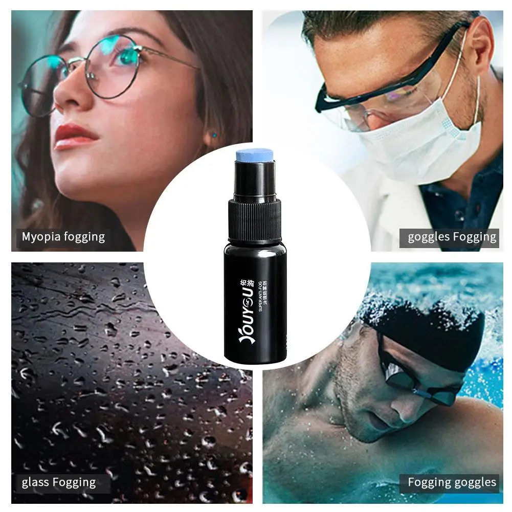 

15ml Lens Antifogging Agent Mirror Clear Car Window Glass Anti Fogging For Bathroom Glass Window Anti Fogging Spray