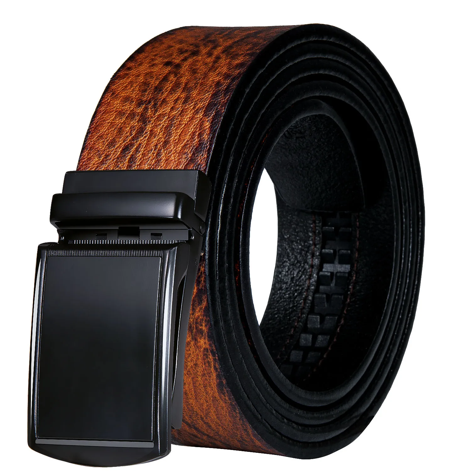 Мужской ремень из коровьей кожи брендовые модные ремни с автоматической пряжкой