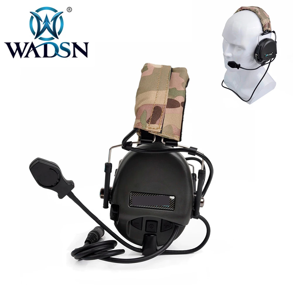 WADSN Tactical TEA Hi Threat Tier 1 Softair гарнитура военная авиация шумоподавляющие гарнитуры