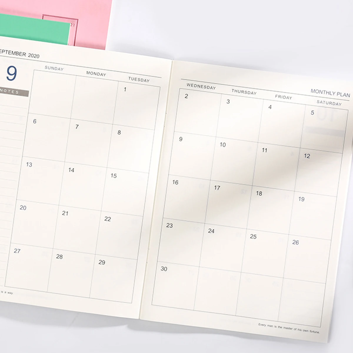 B5 самозаполняемый ежемесячный планер записная книжка учебный блокнот